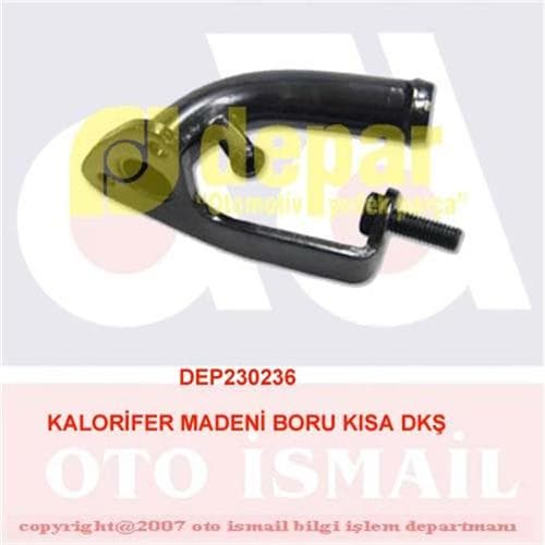 KALORİFER MADENİ BORU KISA DKŞ