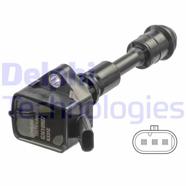 ATESLEME BOBINI VOLVO S60 II 1.5 T3 -T4-T5 19> S80 II2.0 15> S90 II T6 Drive -E Polestar AWD 17>V40 T5 14> V60 I 2.0 T4 15>18 - DELPHI - OEM 31312514