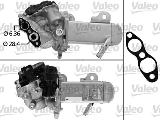 EGR VALFİ FORD KUGA-MONDEO-GALAXY-SMAX 07> PEUG...