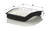 POLEN FILTRESI TAKIMI BMW E36 Compact 94>00 - MANN - OEM 64312339892