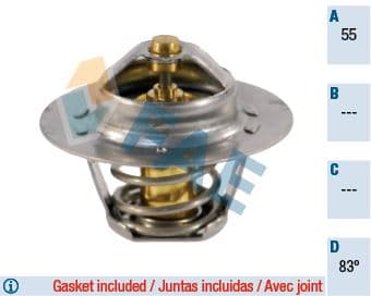 TERMOSTAT P306 GTI P306 P405 P406 P605 P806 XANTIA...