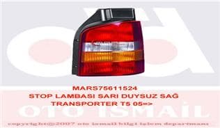 STOP LAMBASI SARI DUYSUZ SAĞ TRANSPORTER T5 05=>...