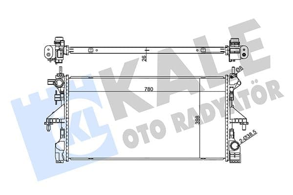 SU RADYATÖRÜ PEUGEOT BOXER-CITROEN JUMPER 2.0-2.2 ...