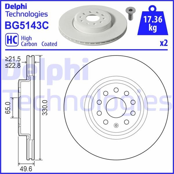 FREN DİSKİ (ÇİFTLİ PAKET) - BOYALI. DELİKLİ ÖN VW ...