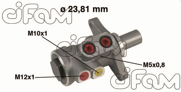 FREN ANA MERKEZ FORD FİESTA 02> (4 DELİK+ABS) - CIFAM - OEM 1146127