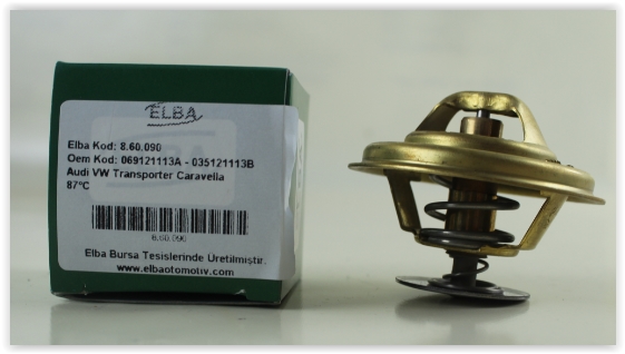 TERMOSTAT T4 LT 35-CRAFTER-CARRAVELLE-TRANPORTER 2.4-2.5 TDI (67x26x35) - ELBA - OEM 691211113