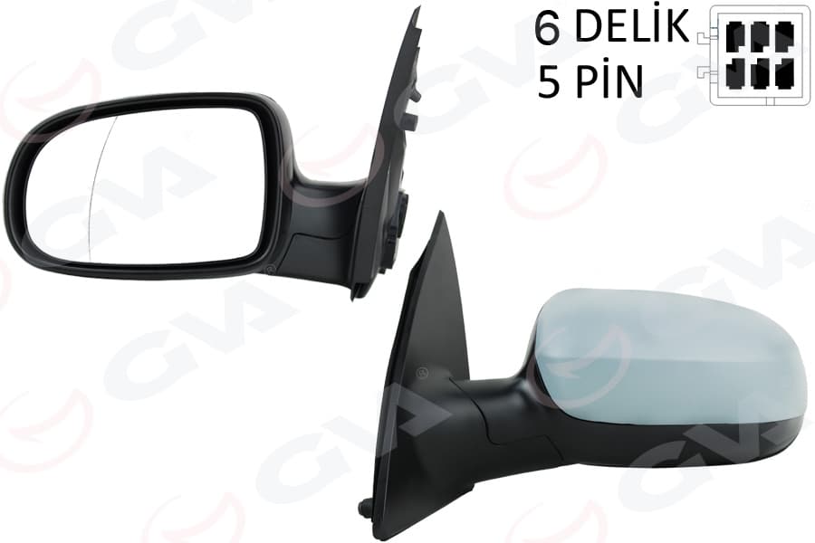 DIŞ DİKİZ AYNASI SOL CORSA C 01> ELEKTRİKLİ+ISI...