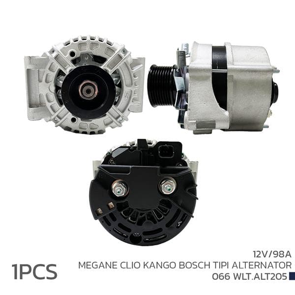 ALTERNATÖR (SARJ DİNAMOSU) 12V 98A MEGANE CLIO KAN...