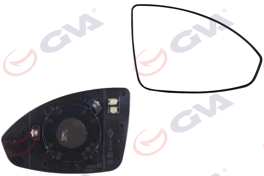 AYNA CAMI SAĞ ELEKTRİKLİ CAPTIVA 12> ISITMALI+KONVEKS VM-398GHR - GVA - OEM 96893023