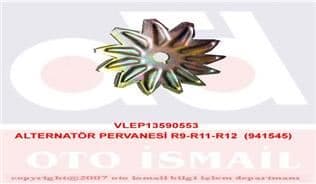 ALTERNATÖR PERVANESİ R9-R11-R12 (941545)
