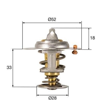 TERMOSTAT FOCUS IV 1.1 CVT 17> C MAX 11> ...