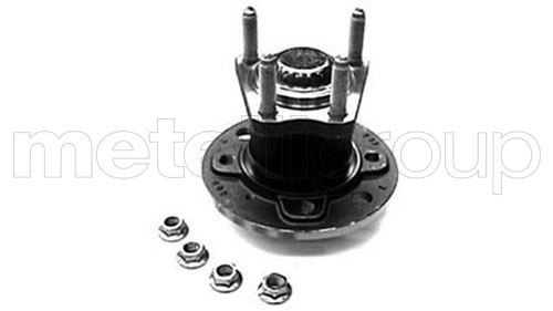 ARKA TEKER PORYASI (RULMANLI) ASTRA G ASTRA F VECTRA A COMBO C (136x78x56 4 BİJON) ABS`SİZ - CIFAM - OEM 1604004
