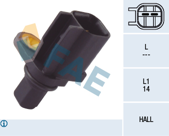 ARKA ABS HIZ SENSORU (SAG-SOL) FOCUS II 04>11 FOCUS II C MAX 04>11 KUGA 08>10 MONDEO 07>14 S AMX G - FAE - OEM 1223622