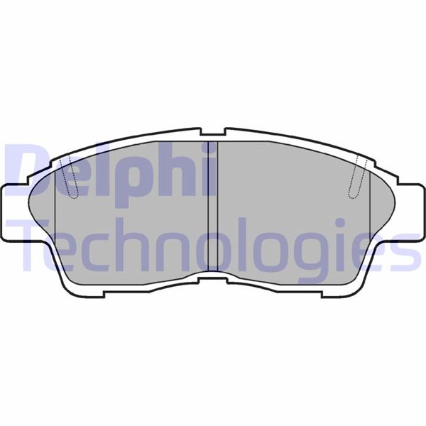 FREN BALATASI ON COROLLA 1.3 12V 92-95 1.6 SI 2.0D 92-97 - DELPHI - OEM 0446505010