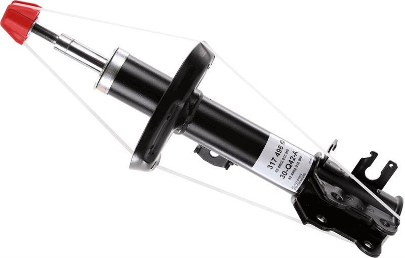 ÖN SAĞ AMORTİSÖR OPEL CORSA E 15>19 - SACHS - OEM 13434132