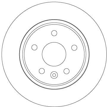 ARKA FREN AYNASI ASTRA K 15=> (264x60x5DL DOLU)