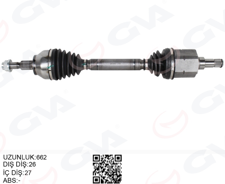 KOMPLE AKS ÖN SOL KUGA II 14> 19 1.5 ECOBOOST - GVA - OEM GV6P