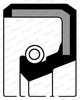 KRANK MİL KEÇESİ VOLVO -C70-S40-S60-S70-V70 2.4-2....