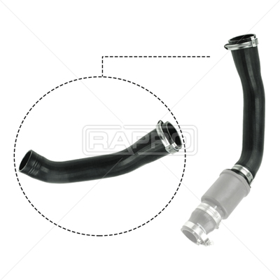 TURBO HORTUMU (BÜYÜK) TRANSIT V347 V62 V363 2.2TDCI 100PS 125PS 155PS 2011 > (PLASTİK PARCA HARİC) - RAPRO - OEM CC116C646BG