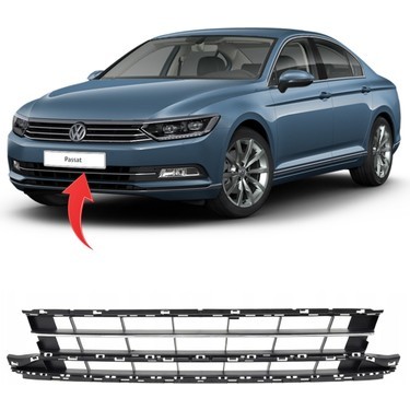 ORTA IZGARA KROMLU PASSAT 2015-2019 - PRO-A - OEM 3G0853671K
