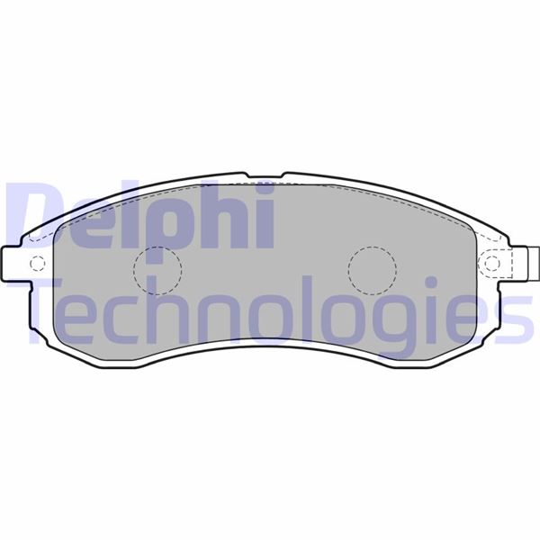 ÖN FREN BALATA MITSUBISHI L200 2,5L 4D56INT MAGNUM K74T TURBO 4x4 02-06 - DELPHI - OEM MN102622