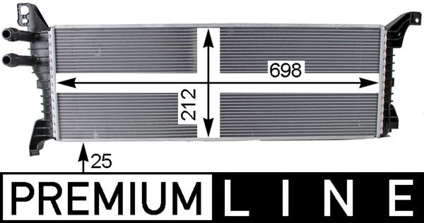 Niedertemperaturkühler VW T6 2.0 TDI — MAHLE CIR9000P - MAHLE