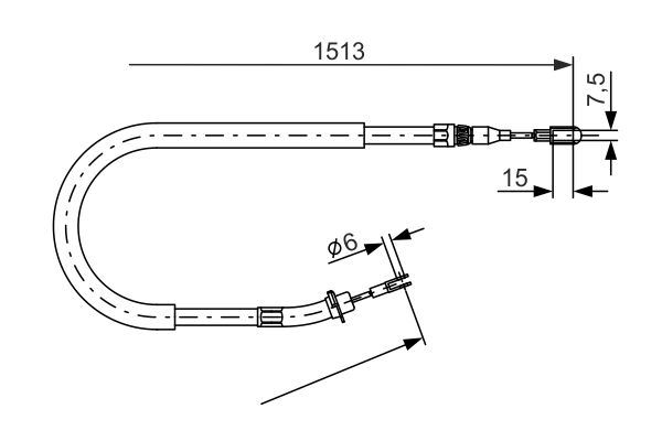 FREN HALATI ARKA MERCEDES SPRINTER B901>B904 . VW LT 28-35-46 - BOSCH - OEM A9014201885