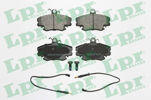 ÖN BALATA FİŞLİ RENAULT R9-R19-R21-CLIO I-II-MEGAN - LPR - OEM 7711130071