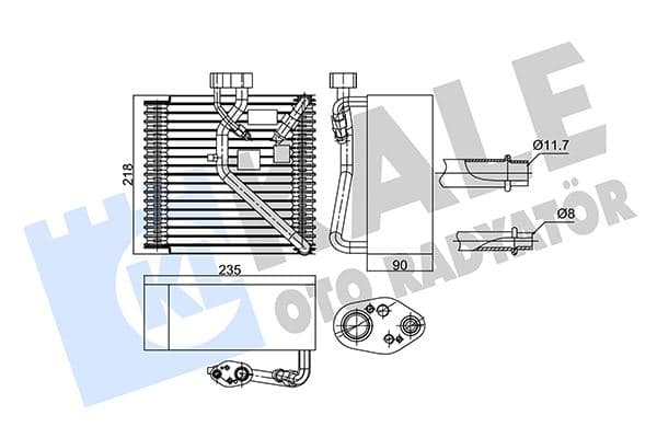 EVAPORATOR ACCENT