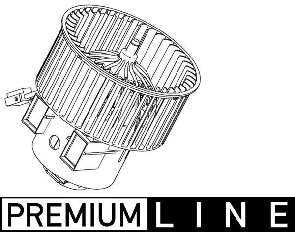 KALORIFER MOTORU LAND ROVER FREELANDER II L359 RANGE ROVER EVOQUE L538 - MAHLE - OEM LR016627