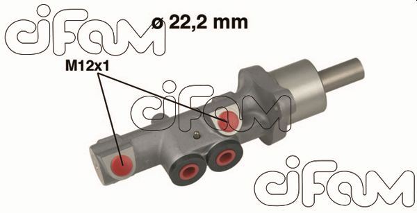 ANA MERKEZİ A3 1.4TFSI-1.6-1.9-2.0TDI (04-12) LEON 1.6-1.8-2.0FSI-1.6TDI 05=>(22mm)(SENSÖR DELİKSİZ) - CIFAM - OEM 1K1614019
