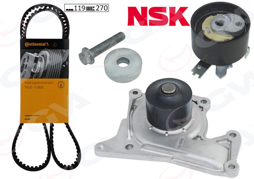 Triger Kayış Seti  RENAULT ORJINAL 119A02552R - RENAULT ORJINAL - OEM 11 9A 025 52R