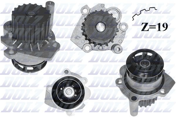 DEVİRDAİM POLO (01-09)CORDOBA (02-09)IBIZA IV (02-05) FABIA (00-07) 1.9SDI - DOLZ - OEM 045121011G
