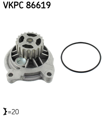 DEVIRDAIM PA758 AUDI VW 074121004 - SKF