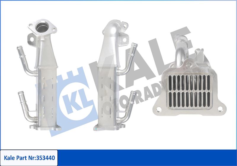 EGR SOĞUTUCU FORD TRANSİT-RANGER 11> 2.2-3.2 TDCİ (ARKA ÇEKER) - KALE - OEM BK3Q