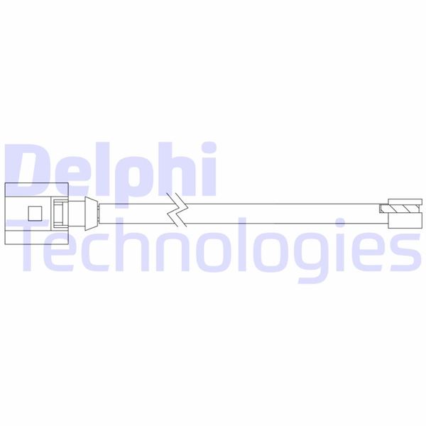 FREN İKAZ KABLOSU ARKA 911 - DELPHI - OEM 99160916300