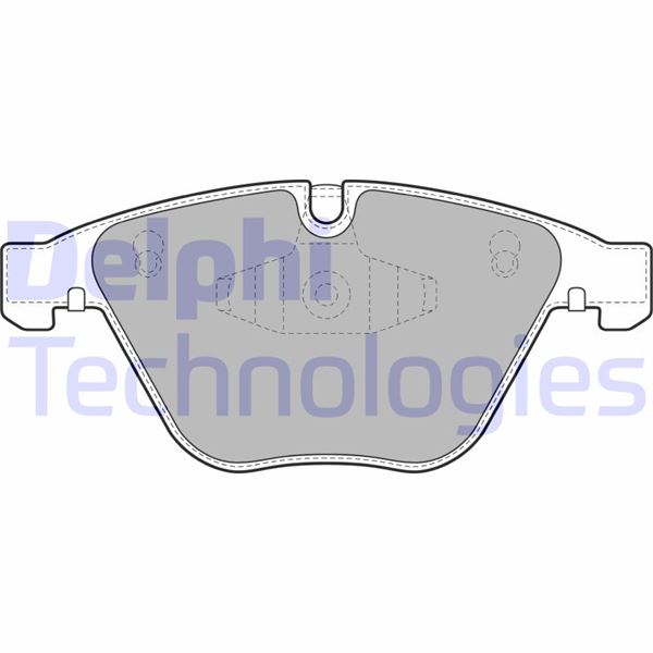 FREN BALATASI ON BMW E90 E91 E92 E93 E84 - DELPHI - OEM 34116780711