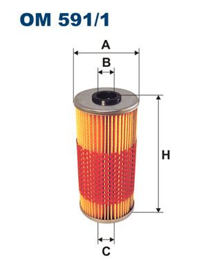 YAG FILTRESI MERCEDES M119 W124 W210 W140 C140 W124 R129 - FILTRON - OEM A1191800009