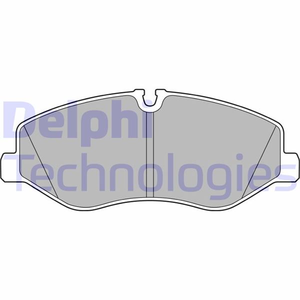 FREN BALATASI ON MERCEDES VITO W447 - DELPHI - OEM A4474200220