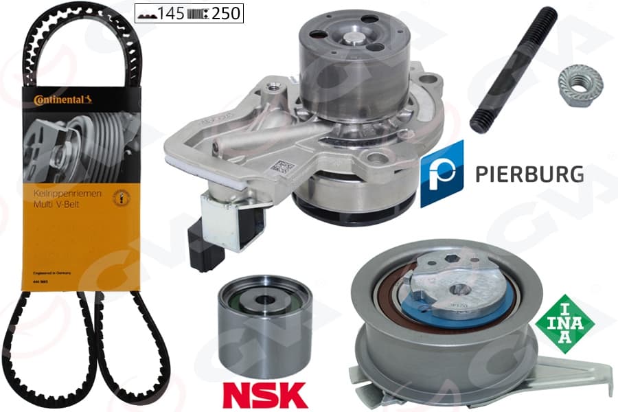 DEVİRDAİMLİ EKSANTRİK GERGİ KİTİ POLO-FABIA 14>...