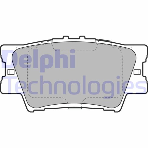 FREN BALATASI ARKA (96mm)  RAV4 II  1.8   2.0 06- - DELPHI - OEM 0446642060