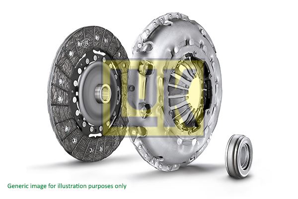 DEBRIYAJ SETI RULMANLI BMW M52 M50 E36 E34 E39 - LUK - OEM 21211223545