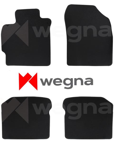 HALI PASPAS SİYAH TOYOTA COROLLA 2007-2013 - WEGNA - OEM PASPAS