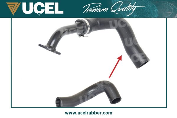 ISI DEĞİŞTİRME HORTUMU (METAL PARÇA HARİÇ) FIAT FIORINO 09> 1.3D MJET - UCEL - OEM 51780784