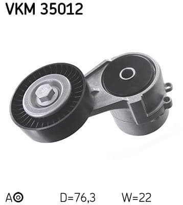 ALTERNATÖR GERGİ RULMANI (KÜTÜKLÜ) ASTRA F-G-H-COM...
