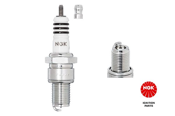 BR8EIX MOTOSİKLET BUJİSI YAMAHA YZ 400 -KAWASAKI (PK: 4 AD) - NGK - OEM 9807958644