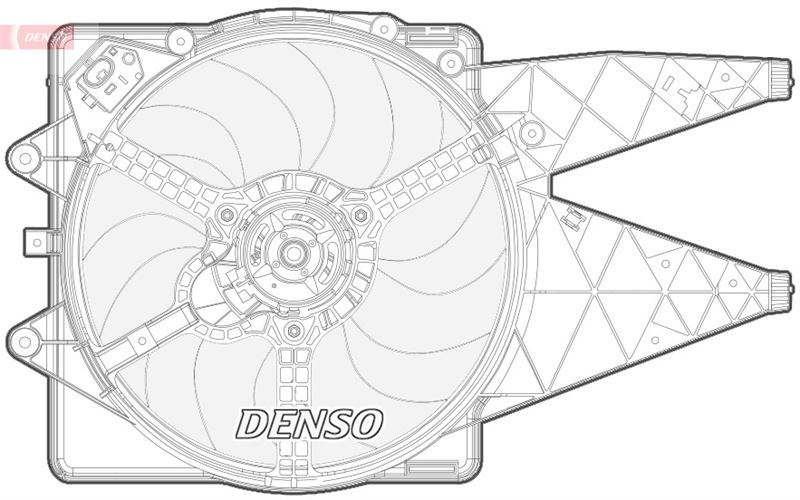 (x) FAN MOTORU GRANDE PUNTO 05> 1.3D (MEK) - DENSO - OEM 55701372