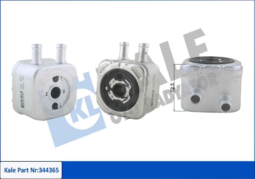 YAĞ SOĞUTUCU A3-A4-A6-A8-TT-GALAXY-ALHAMBRA-CORDOB - KALE - OEM 028117021C