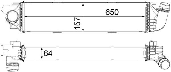 TURBO RADYATORU TRAFIC III - VALEO - OEM 14496-0050R
