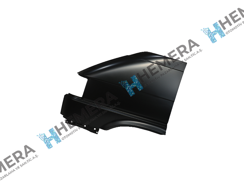 ÇAMURLUK ÖN SOL SİNYAL DELİKSİZ VOLKSWAGEN T4 1996-2003 - GORDON - OEM 7D0821103B
